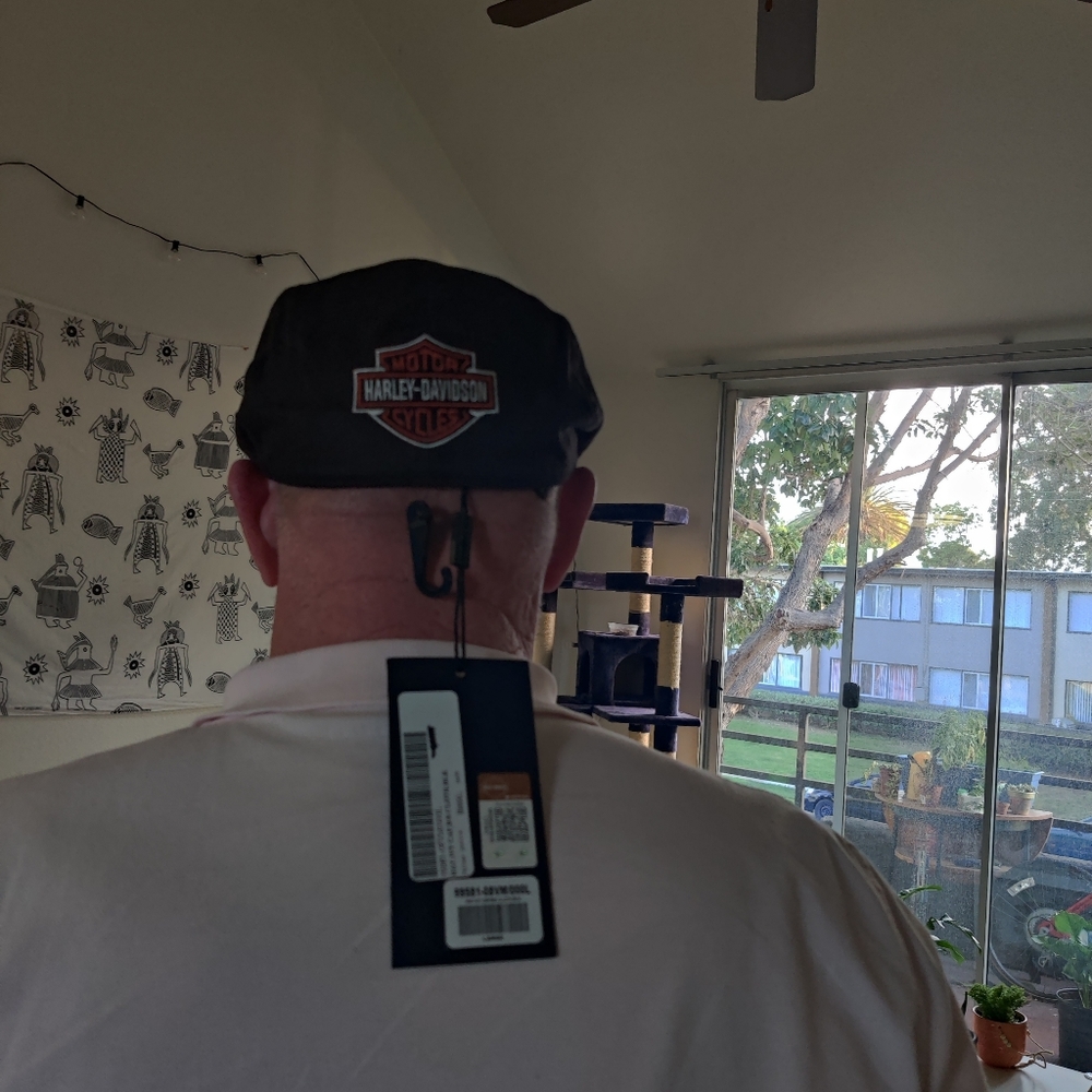 Harley Davidson black ivy cap NWT